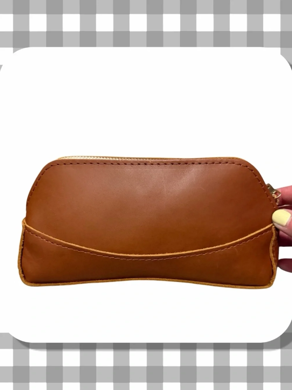 Portland Leather Artisan Pouch in Honey!
